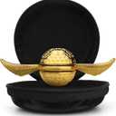 Gold Sphere Fidget Spinner Toy for Adults Kids, Magic Orb Hand Finger Spinners Toy, Cool Metal Fidget Toys EDC Fingertip Gyro, Desk Toy Fidgeting Novelty Gift for Boys Girls(Gold)