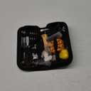 Watch Link Removal Kit, BYNIIUR Watch Repair Kit, Watch Case Opener Spring Bar Tools, Watch Battery Replacement Tool Kit, Watch Band Link Pin Tool Set with Carrying Case and Instruction Manual (Black)