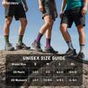 Ultralight Merino Wool Hiking Socks, Thin Breathable Crew Running Socks for Men Women, Moisture Wicking Athletic (Gray, Large)