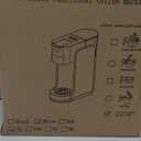 Single-Serve Coffee Maker, 4 in 1 Hot and Iced Coffee Machine, 20-Bar Espresso Coffee Maker for Ground Coffee, K-Cup Pod, NES Original and DG Pod, Customizable Brew Volume, Heats up in 3 seconds