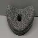 Pillow, Memory Foam Leg & Knee Pillow,Foam Support Pillow Soothing Relief for HIPS, Knees, Joints, Nerves & Muscles,Adjustable Strap (Grey)