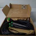 CARPATHEN Drip Irrigation System - Adjustable Premium Irrigation System for Garden, Raised Beds - Complete Drip Irrigation Kit with Drip Emitters, 5/16" and 1/4" Irrigation Tubing and Barbed Fittings