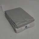 California Design Den Luxurious King Fitted Sheet Only - 100% Cotton, 600 Thread Count, Soft Deep Pocket Bottom Fitted Sheet, Sateen Weave, Hotel Quality, Featuring Foot Side Indicator - Light Grey