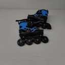 METROLLER Inline Skates for Girls Boys Ages 5-8 8-12 Adjustable Illuminating Wheels Inline Roller Skates for Youth Kids Outdoor Blades (Blue)