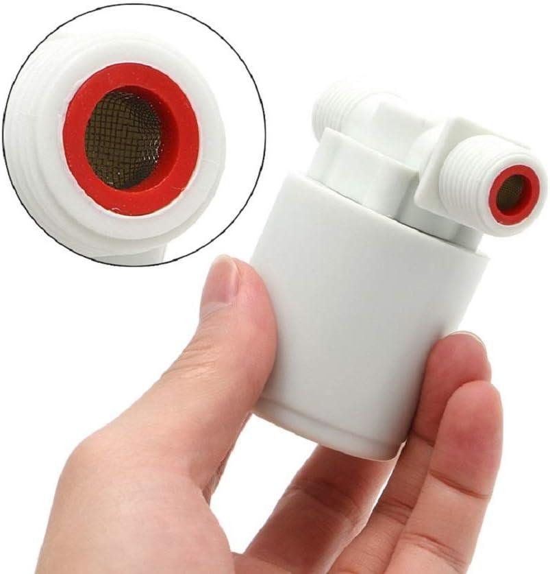 automatic water level control valve, float valve, used for water tower, solar energy, livestock pond, aquarium, automatic water storage irrigation (1/2" Side entry)