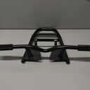 PSLER 2013-2020 MSX 125 Rear Rack - Motorcycle Luggage Rack MSX 125 Rear Rack Iron Support Storage Shelf Parts for MSX 125 2013 2014 2015 2016 2017 2018 2019 2020,Full Black