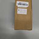 Square Bathroom Soap Dispenser Amber Bottle with Oil Rubbed Bronze Pump, Retangle Cube 8.4 oz Glass Bottles with Stainless Steel Pump Hand Liquid Soap Dispenser Kitchen