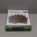 BEAU JARDIN 36"x24" Doormat Super Absorbent Mud Entryway Non-Slip for Dog Paws Dirt Wipe Trapper Mats Entrance Welcome Doormat Shoes Scraper Low Profile Latex Backing Washable (Brownish Tan)