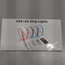 RUISHINE Battery Powered LED Strip Lights 25ft, Battery Operated LED Light Strip Color Changing Music Sync App Remote Control RGB USB Led Lights for TV, Room, Rope Lights