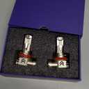 BMT xms H27W 881 H27W/2 Fog Light Bulbs - 400% Brighter 20000LM 6500K White Light - 1:1 Mini Size, Pack of 2