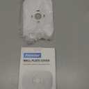 Petrichor Nest Thermostat Wall Plate - Compatible with Google Nest Thermostat 2020 - Nest Thermostat Trim Kit, Nest Thermostat Wall Plate Cover Accessory Easy Installation - Snow (White)