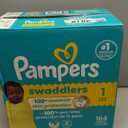 Pampers Swaddlers Diapers, Size 1 (8-14 lbs), 164 Count, Absorbent, Keeps Baby Dry and Comfortable, Skin Safe Disposable Baby Diaper 