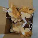 Shappy 30 Pcs Mini Stuffed Animal Toys Small Lion/Tiger Stuffed Animals Bulk for Baby Shower Safari Nursery Decor Birthday Classroom Prizes Gifts(Lion)