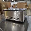 Whynter Ice Cream Maker Machine Automatic 2.1 Qt. with Built-In Compressor, LCD Digital Display & Timer, No Pre-Freezing, ICM-200LS, Stainless Steel