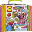 My First Sewing Kit by Alex Crafts, Perfect for Beginners, Arts and Crafts Colorful and Fun Sewing Projects to Learn the Basic Skills of Sewing (Ages 7+)
