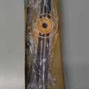 Pigort Metal Abstract Wall Art, Black Wall Art, Geometric Contemporary Wall Decor,Vertical Modern Wall Art for Living room Bedroom Office 4.3x15.7inch Set of 2 (BG2)