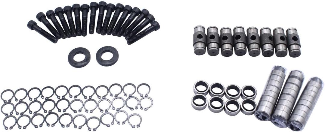 98 pcs/set SHLPDFM Engine Rocker Arm Trunion Kit Fits for LS1/LS2/LS3/LS6/LS7 Lifters Engines For Chevrolet Chevy Cadillac 4.8L 5.3L 5.7L 6.0L 6.2L 7.0L Gen III IV LS Engines