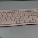 Logitech MK270 Wireless Keyboard and Mouse Combo for Windows, 2.4 GHz Wireless, Compact Mouse, 8 Multimedia and Shortcut Keys, 2-Year Battery Life, for PC, Laptop - Rose