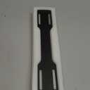 FIRJOY 12" Valet Rod for Closet Pull Out (1 Pack, Black)