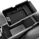 Compatible with Camry XLE or XSE 9th 2024 2025 & Camry LE SE 9th 2024 2025 Center Console Organizer Tray Accessories (Black)