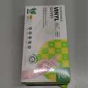 Disposable Vinyl Gloves, Food Safe, Latex-Free Powder-Free Clear Plastic Gloves for Cooking, House Clean, Food Prep (Large)