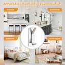 Adhesive Towel Hooks 4 Pack Stainless Steel Robe Coat Hooks for Hanging Versatile Wall Hooks for Bathroom, Kitchen, Office, School Silver Shower Sticky Hook Hanger
