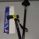 Hurrycane All-Terrain Cane Lightweight Folding Walking Stick - Black
