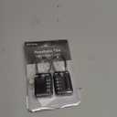 Puroma TSA Locks for Luggage, 2 Pack Luggage Locks TSA Approved 4-Digit Combination Cable Travel Lock Zinc Alloy for Suitcases, Bags, Toolboxes, Backpacks & Gym Lockers (Black)