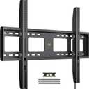 USX MOUNT Heavy Duty Fixed TV Wall Mount for 65-100 inch Flat TVs, Max Load 200 Lbs, Low Profile Bracket Fits 16" 18" 24" 32 inch Stud Spacing, Max VESA 800x600mm for Most 65 75 85 86 90 98 100 TVs