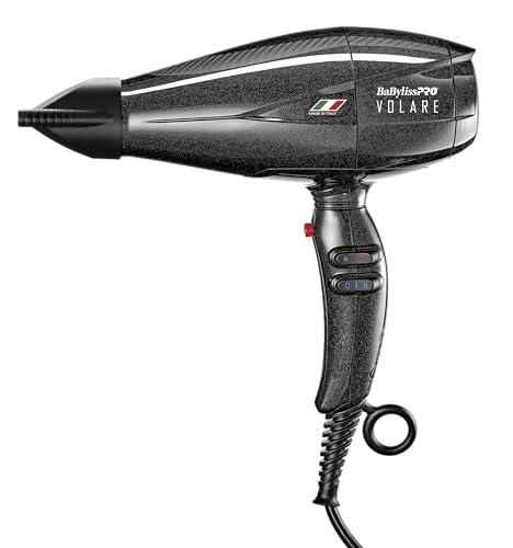 BaBylissPRO Hair Dryer, Nano Titanium Volare V1 2000-Watt Blow Dryer, Hair Styling & Appliances, Black, BVOL1