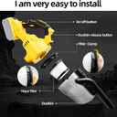 Cordless Handheld Vacuum Cleaner CVC010B, 31000 RPM, Stick Vacuum with Filtration HEPA for Vehicles, Workshop and Home Cleanning, No Battery or Charger Included (Bare Tool)