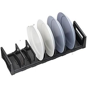Dish Drying Racks Kitchen Free Perforated Space Aluminum Drain Tableware Drawer Bowl Dish Rack Kitchen Supplies Storage(Medium)