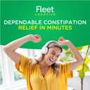 Fleet Glycerin Suppositories for Constipation Relief, Fast and Effective Stimulant-Free Laxative with Aloe Vera, 100 Count Jar, Pack of 4