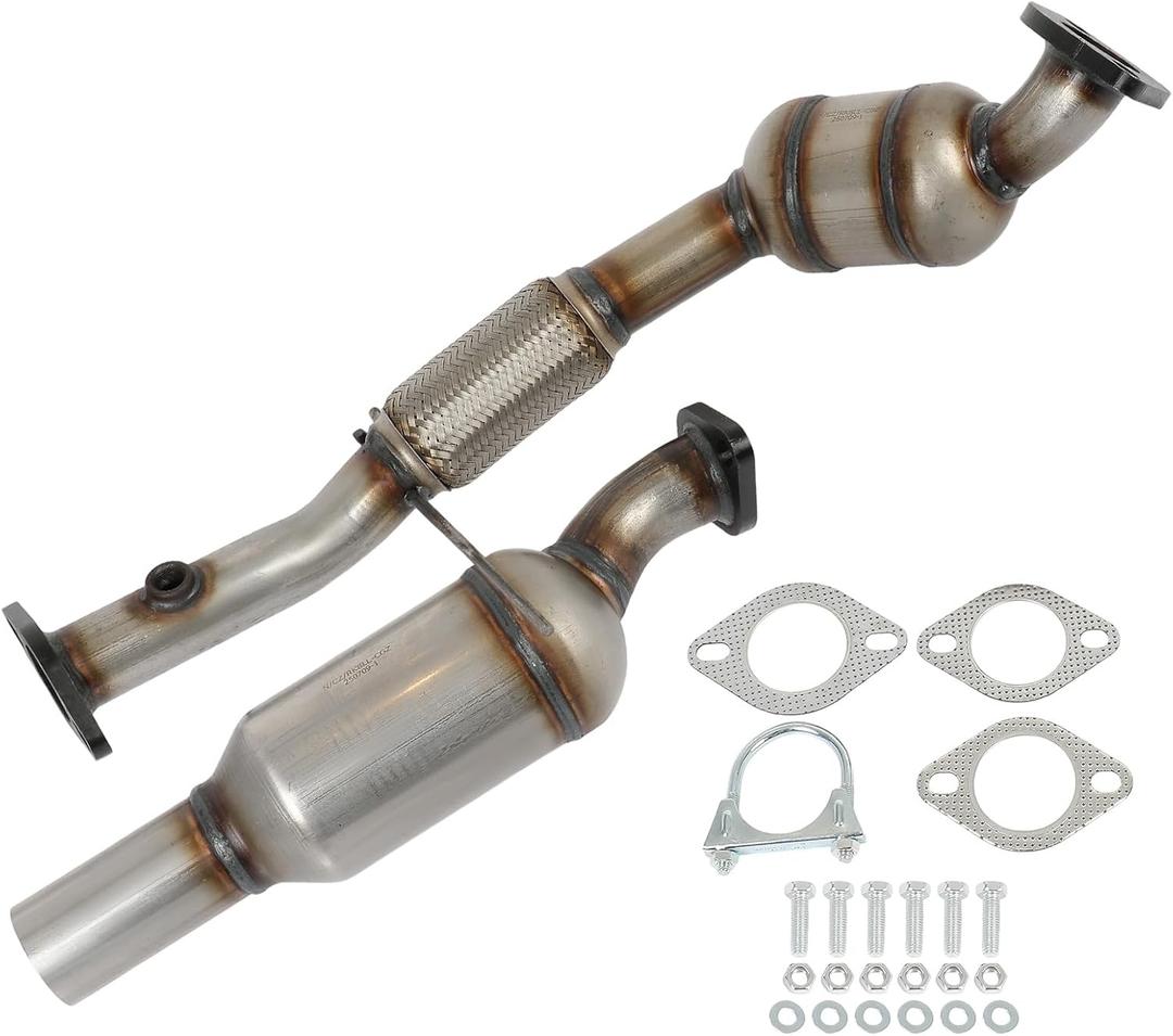 Front & Rear Catalytic Converter 2010 2011 2012 2013 For Ford For Transit Connect,Replace 53964 54910,2.0L(EPA Compliant)
