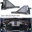 GXARTS 2pcs Left and Right Side Cabin Air Filter Microfilter Housing Assembly 64316945583 64316945584 Compatible with BMW X5 X6 E70 E71 2007 2008 2009 2010 2011 2012 2013