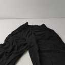 ANRABESS Women Linen Palazzo Pants Summer Boho Wide Leg High Waist Casual Lounge Pant 2025 Beach Travel Vacation Outfits (Small, Black)
