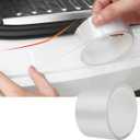 Universal Car Doors Collision-Proof Strips Car Door Edge Guards Anti-Collision Adhesive Strip Invisible Transparent Bumper, Scratch-Resistant Body, Protect Car Door, Rear Bumper(33Ft x 2.8In)