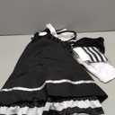 fun shack Mime Costume for Women, French Mime Costume Women, Mime Costume Adult, Mime Halloween Costumes for Women (X-Large)