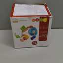 Montessori Sensory Toys for Toddlers 1-3 - Travel Activities Busy Board Cube - Baby Gifts for 6 9 12 18 Months 1 2 One Year Old Infant Boys Girls - Airplane Plane Car Travel Toys Educational Learning