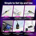 2025 Upgraded Retro Gaming Console, 4K HDMI Video Game Consoles with 40,000+ Games & 23 Emulators, Plug and Play Video Gaming Stick (128G)