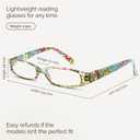 Gaoye +1.75 Readers for Women, Blue Light Blocking Reading Glasses, Stylish Reading Glasses for Women in 4 Patterns