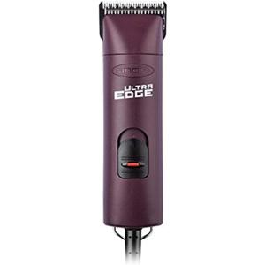 Andis 22685 Professional UltraEdge Super 2-Speed Detachable Blade Clipper Rotary Motor with Shatter-Proof Housing, Runs Calm & Silent, 14-Inch Cord - for All Coats & Breeds - 120 Volts, Burgundy
