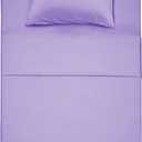 Best Season Twin Size Bed Sheet Set - 3 Piece (Lavender) 1 Flat Sheet,1 Fitted Sheet and 1 Pillow Cases,100% Brushed Microfiber 1800 Luxury Bedding,Deep Pockets,Extra Soft & Fade Resistant