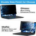FILMEXT 13.3 inch laptop privacy screen filter anti-blue light screen protector,16:9 Aspect Ratio Laptop Privacy screen filter for Lenovo, HP, Dell, Acer, Asus, Samsung and other laptop brands