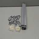 Delamu 157in Delamu Cord Hider Wall for Wall Mounted TV, Wire Hider Kit (Grey)