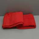 Casa Lino Bath Sheets Set Extra Large - 100% Cotton Extra Large Bath Towels - Highly Absorbent & Quick Dry Oversized Towels for Adults - 60" x 30" - Pack of 2 - (Red)