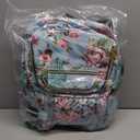 Kaome Lunch Backpack 15.6 Inch Laptop Backpack for Women with USB Port Nurse Gift Teacher Work Backpack Cooler Insulated Lunch Bag Waterproof Daypacks for Work Picnic Travel Anti-theft (Blue Pink)