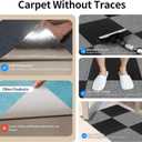 12Pcs Carpet Squares 24”x 24” Carpet Tiles Peel and Stick Non-Slip Self Adhesive Floor Tile DIY Reusable Waterproof Carpet for Gym Garage Tiles