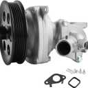 130-2090AT Water Pump with Gasket for Malibu Colorado Impala Canyon L4 2.5L | Replaces 130-2090AH, 12650240, 12653567, 12663909, 1302090AH Includes all mounting gaskets