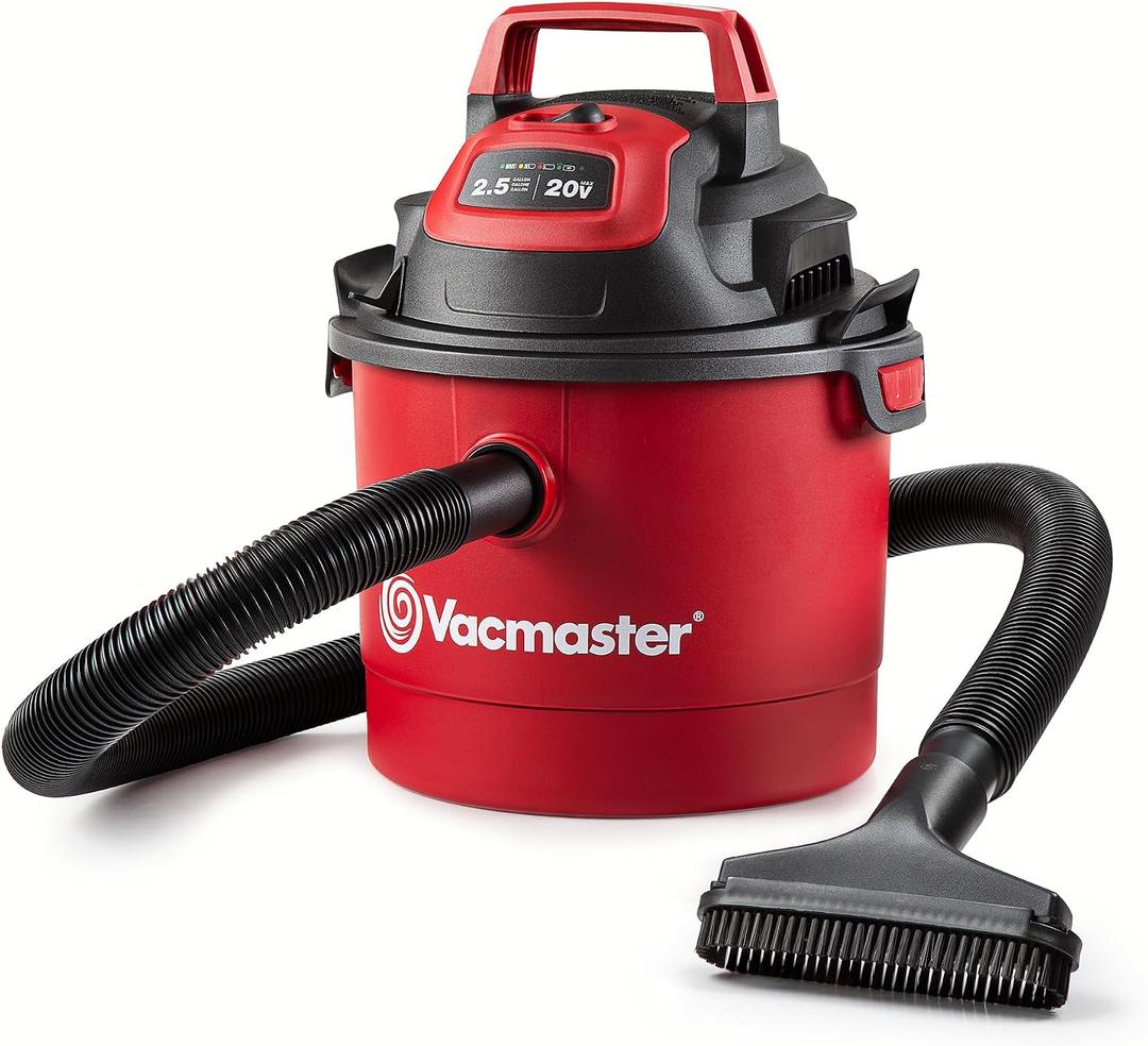 Vacmaster 2.5-Gallon 20V Cordless Wet/Dry Vac - DVOM202P 1101